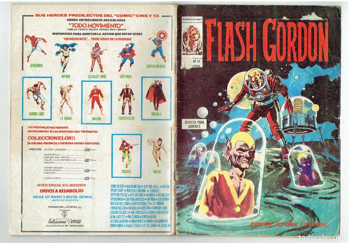 C&oacute;mics: FLASH GORDON. VERTICE. VOL. - N&ordm; 24. (B/24BIS3) - Foto 2