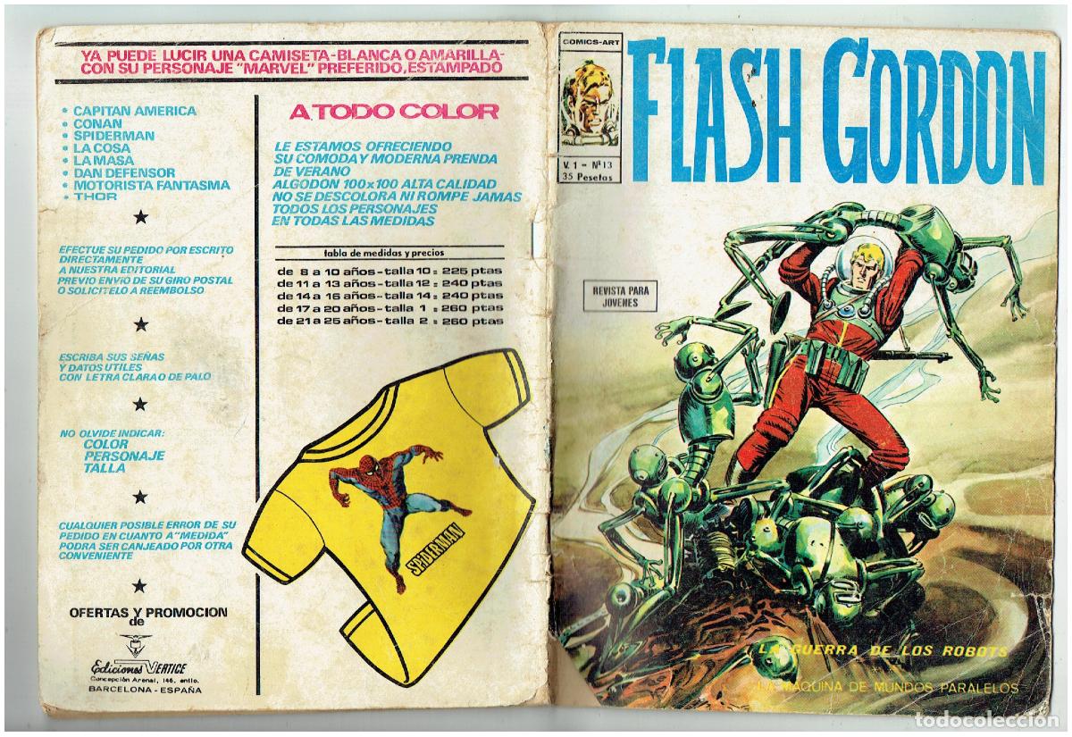 C&oacute;mics: FLASH GORDON. VERTICE. VOL. 1- N&ordm; 13. (B/24BIS3) - Foto 2