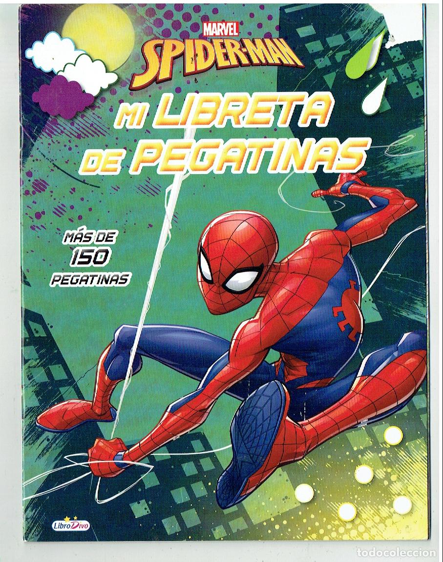C&oacute;mics: SPIDER-MAN. MI LIBRETA DE GATINAS. MAS DE 150 PEGATINAS. LIBRODIVO. 2019.(B/24BIS3) - Foto 1