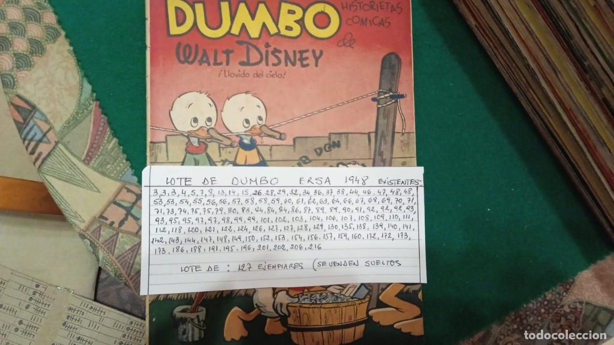 C&oacute;mics: Lote de 127 ejemplares de Dumbo Bolsa JJ - Foto 3