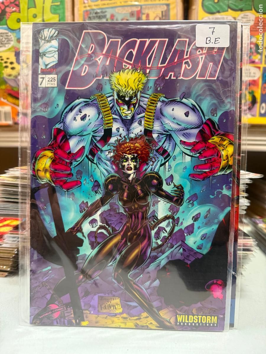 C&oacute;mics: BACKLASH EDITORIAL IMAGE NUMERO 7 MUY BUEN ESTADO - Foto 1