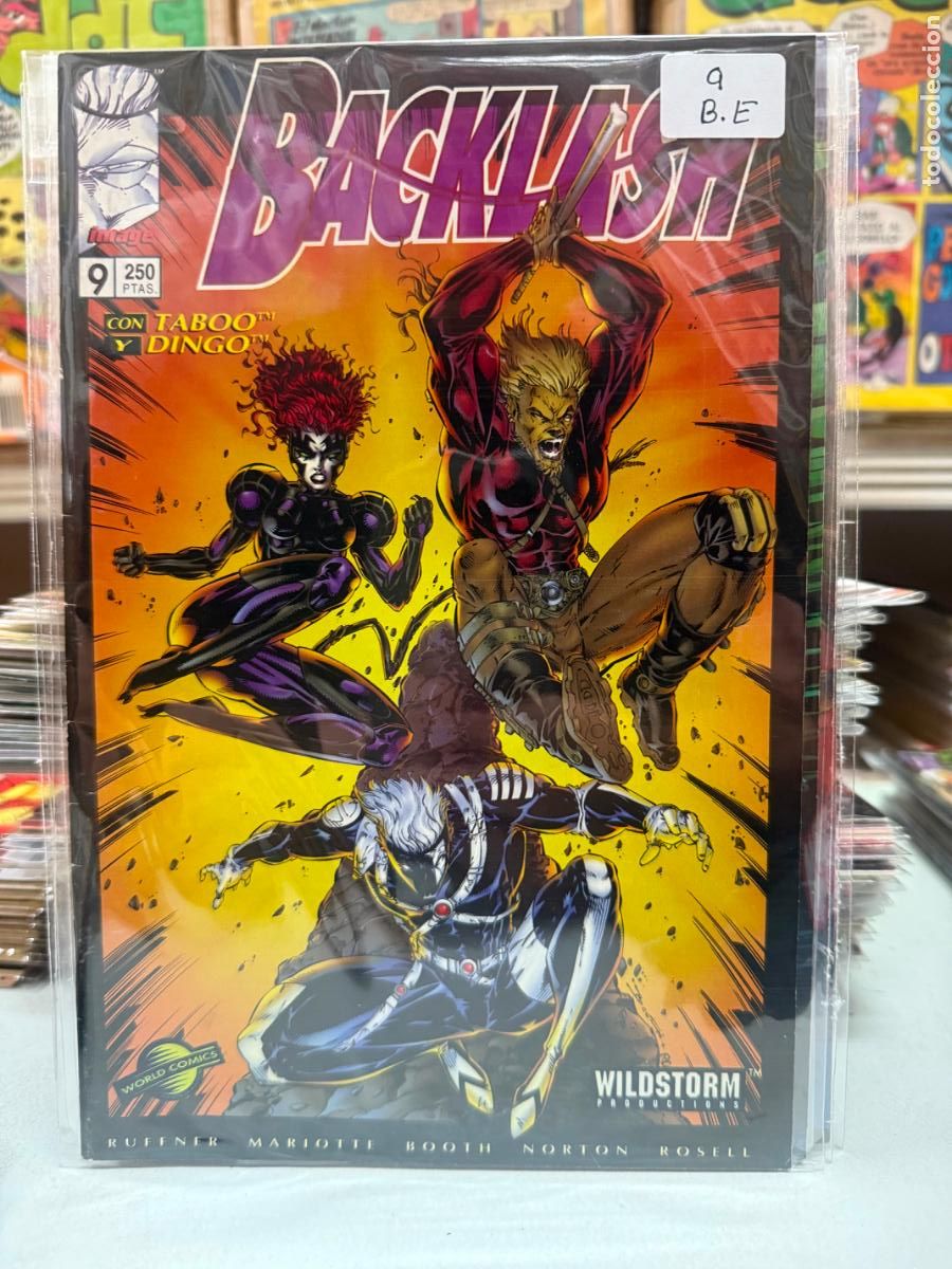 C&oacute;mics: BACKLASH EDITORIAL IMAGE NUMERO 9 MUY BUEN ESTADO - Foto 1