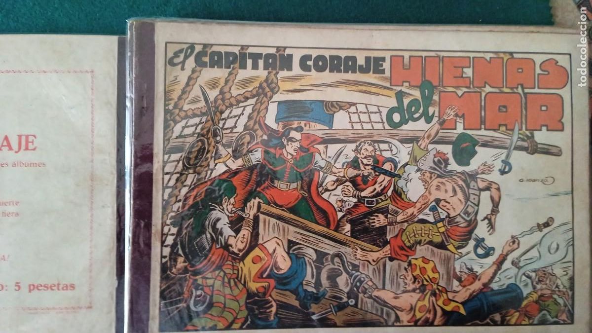 C&oacute;mics: Capitan coraje completa 11 numeros Bolsa JJ - Foto 2