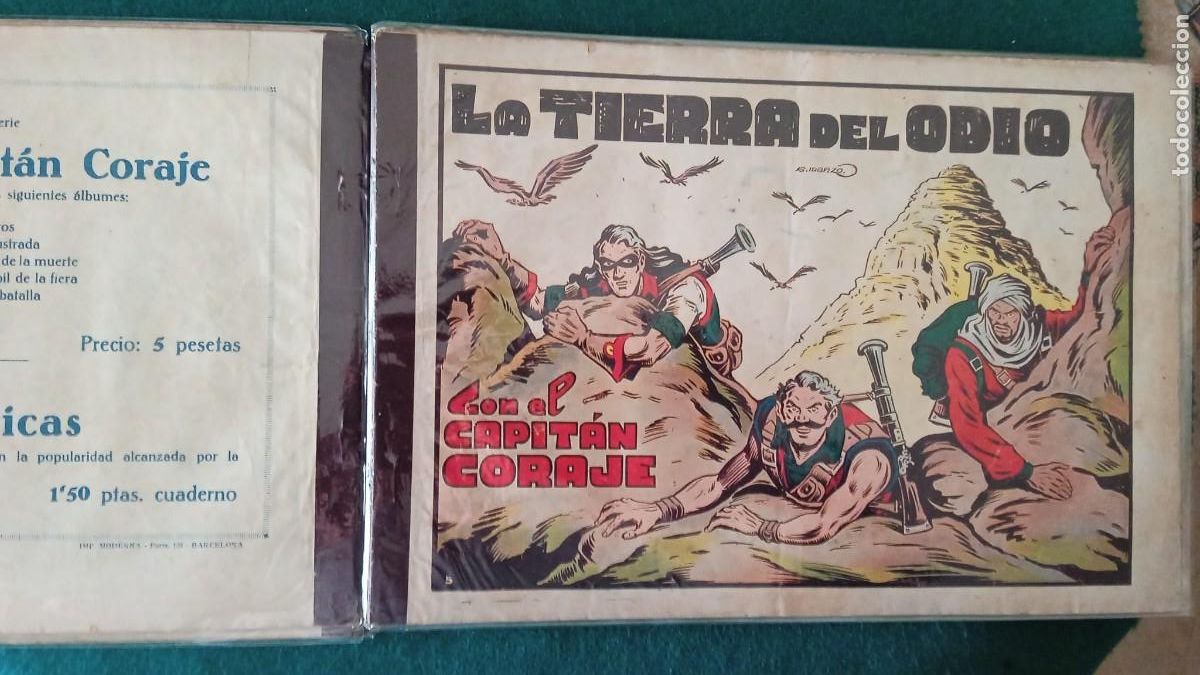 C&oacute;mics: Capitan coraje completa 11 numeros Bolsa JJ - Foto 4