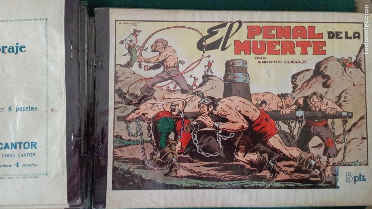 C&oacute;mics: Capitan coraje completa 11 numeros Bolsa JJ - Foto 6