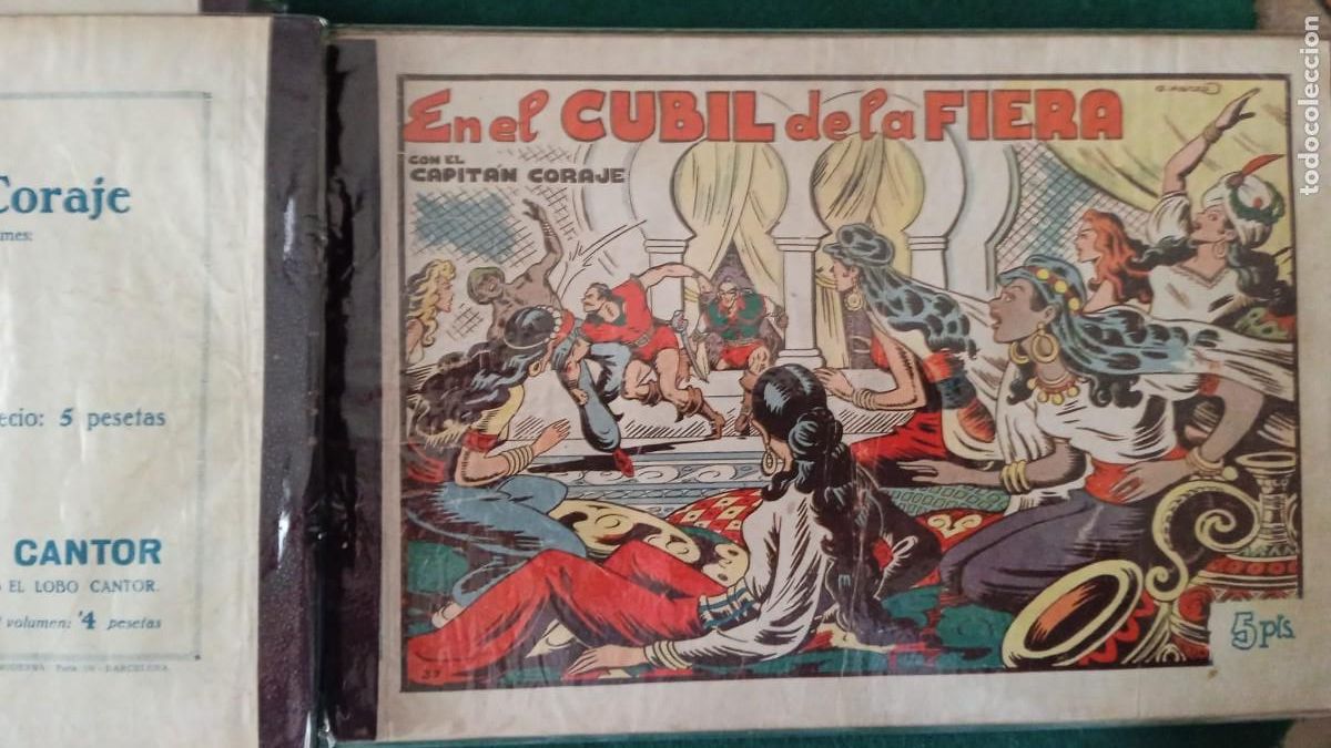 C&oacute;mics: Capitan coraje completa 11 numeros Bolsa JJ - Foto 7