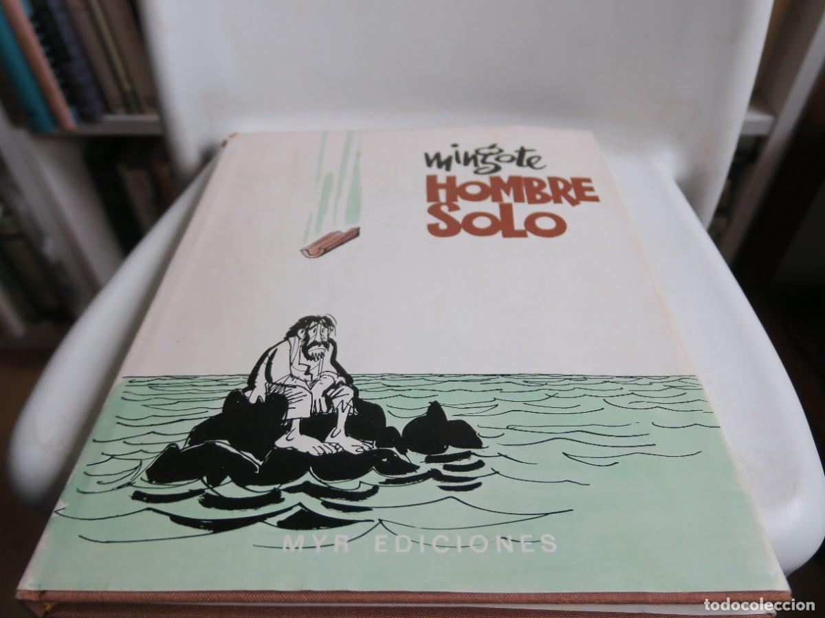 C&oacute;mics: UN HOMBRE SOLO - MINGOTE (CON DEDICATORIA Y FIRMA) - Foto 1