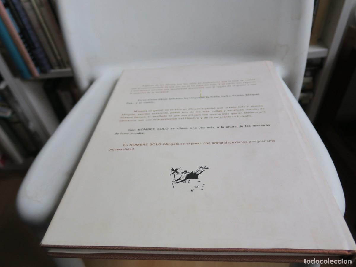 C&oacute;mics: UN HOMBRE SOLO - MINGOTE (CON DEDICATORIA Y FIRMA) - Foto 7