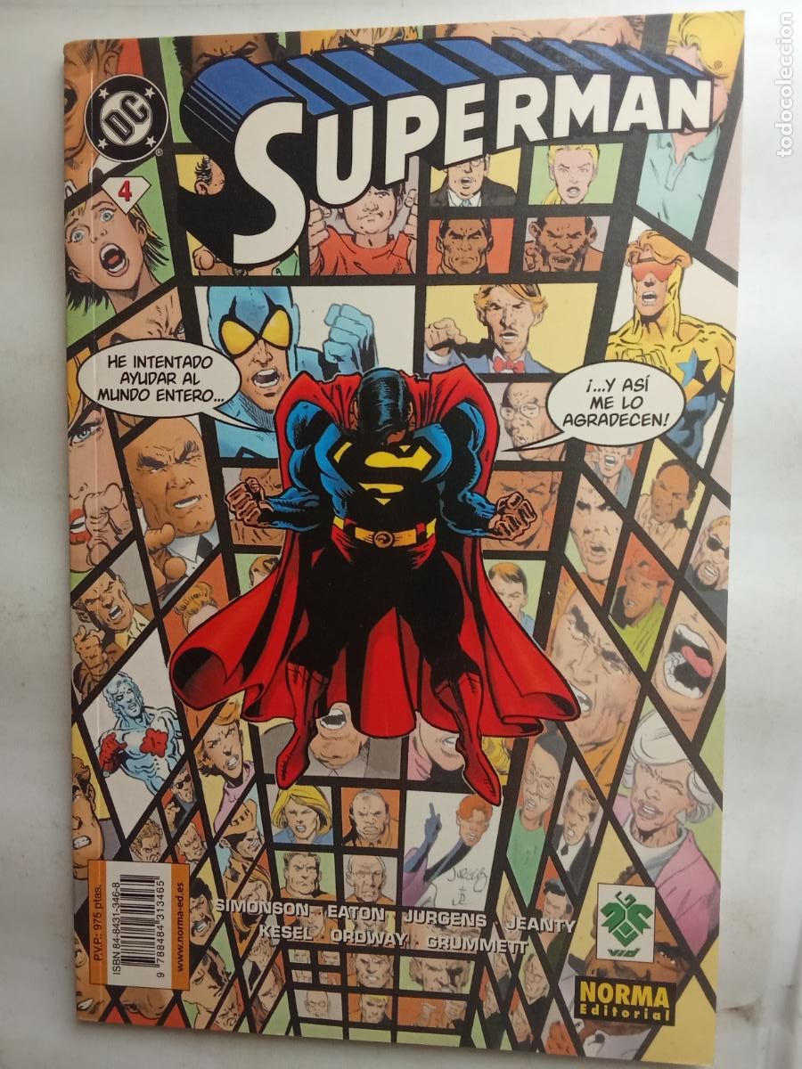 C&oacute;mics: SUPERMAN 4 DC NORMA EDITORIAL - Foto 1