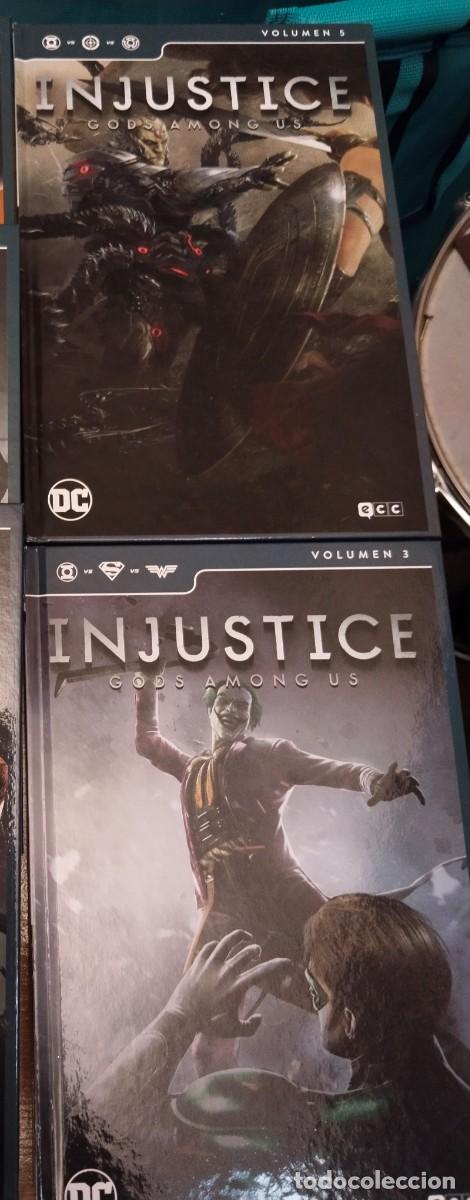 Comics: Coleccionable Injustice: Lote de 3 n&uacute;meros: n&uacute;mero 3, 4 y 5
