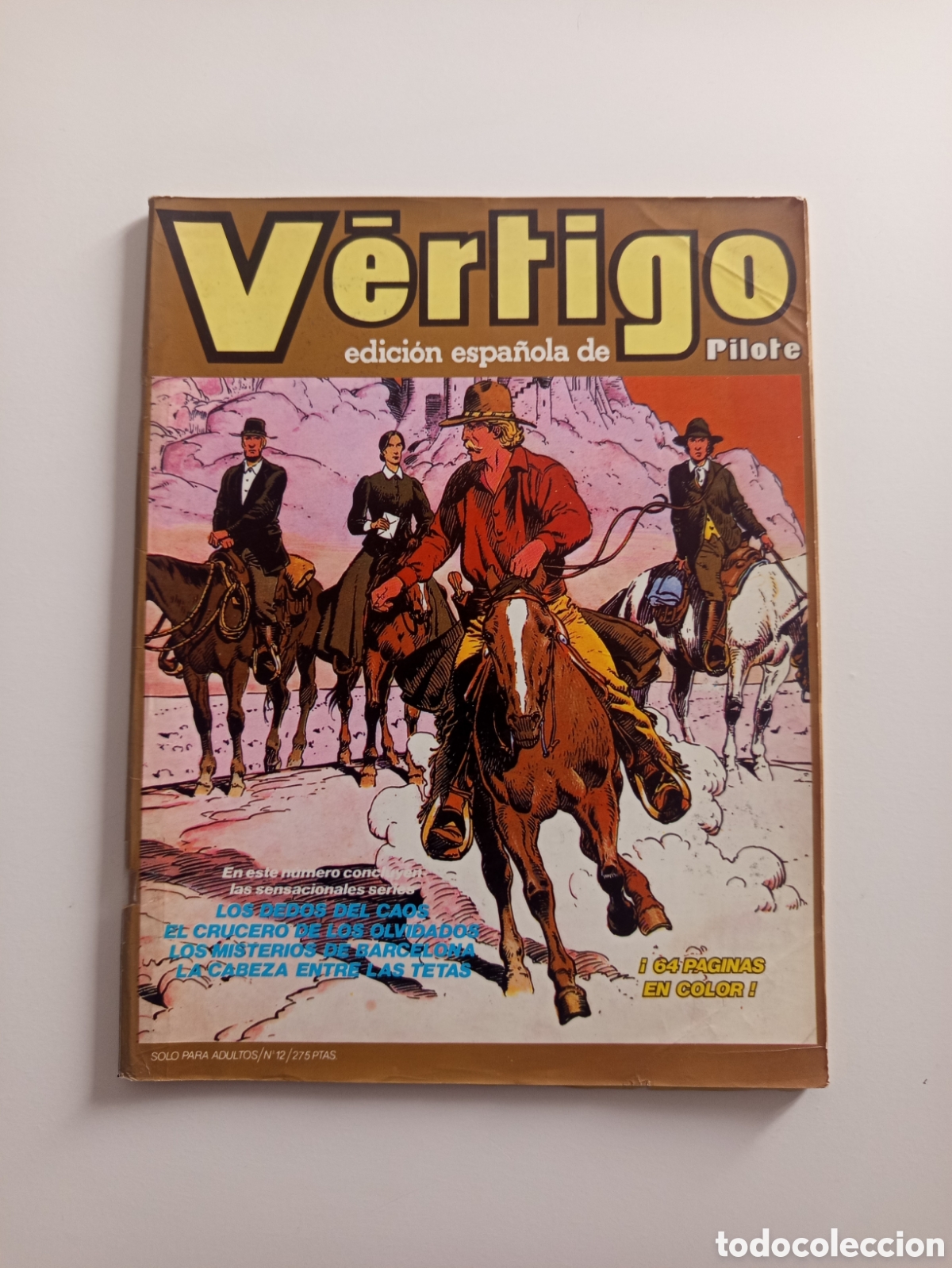 C&oacute;mics: ❇️ C&Oacute;MIC TEBEO V&Eacute;RTIGO N&Uacute;MERO 12 EDICI&Oacute;N ESPA&Ntilde;OLA DE PILOTE ❇️ - Foto 7