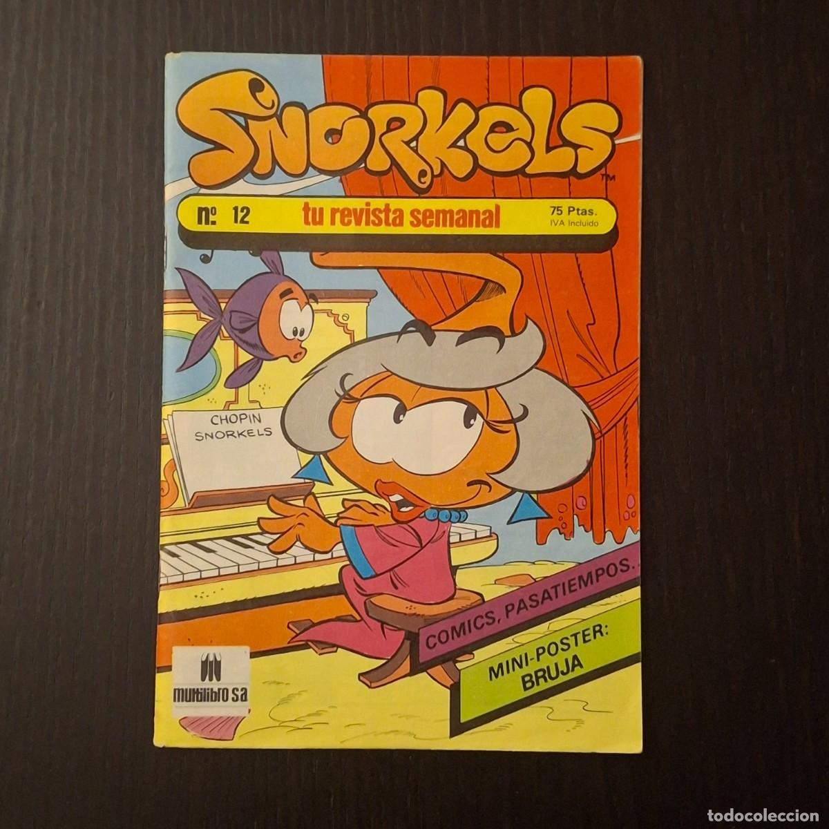 Snorkels Nº 12 - Tu Revista Semanal - Multilibro Sa - Comic Pasatiempos Mini Poster