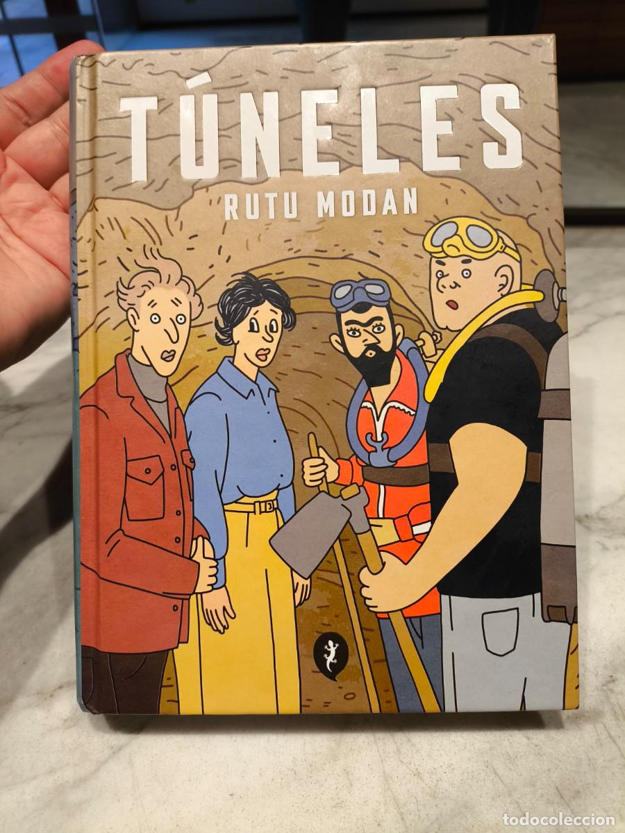 C&oacute;mics: NOVELA GR&Aacute;FICA TUNELES DE RUTU MODAN - SALAMANDRA - Foto 1