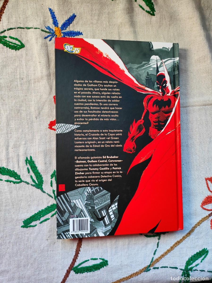 C&oacute;mics: Batman Detective Comics. Brubaker. DC. ECC. Edici&oacute;n en tapa dura. - Foto 3