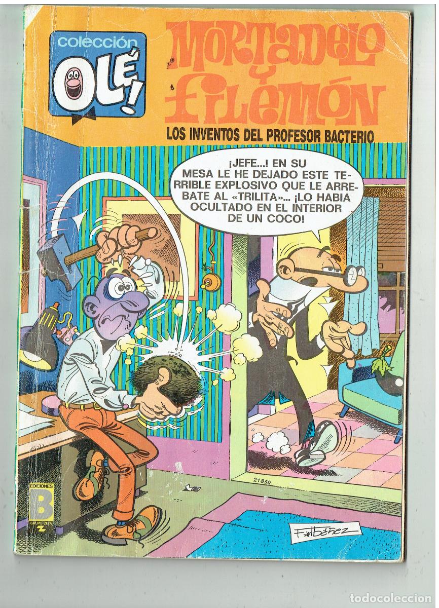 C&oacute;mics: OL&Eacute;!, MORTADELO Y FILEM&Oacute;N. N&ordm; 98 M. 64. EDICIONES B. 1988, (P/D44) - Foto 1