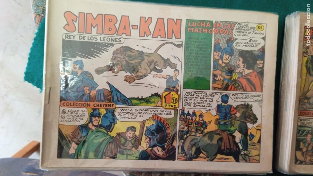 C&oacute;mics: Simba Kan completa 60 numeros en buen estado Bolsa JJ - Foto 2
