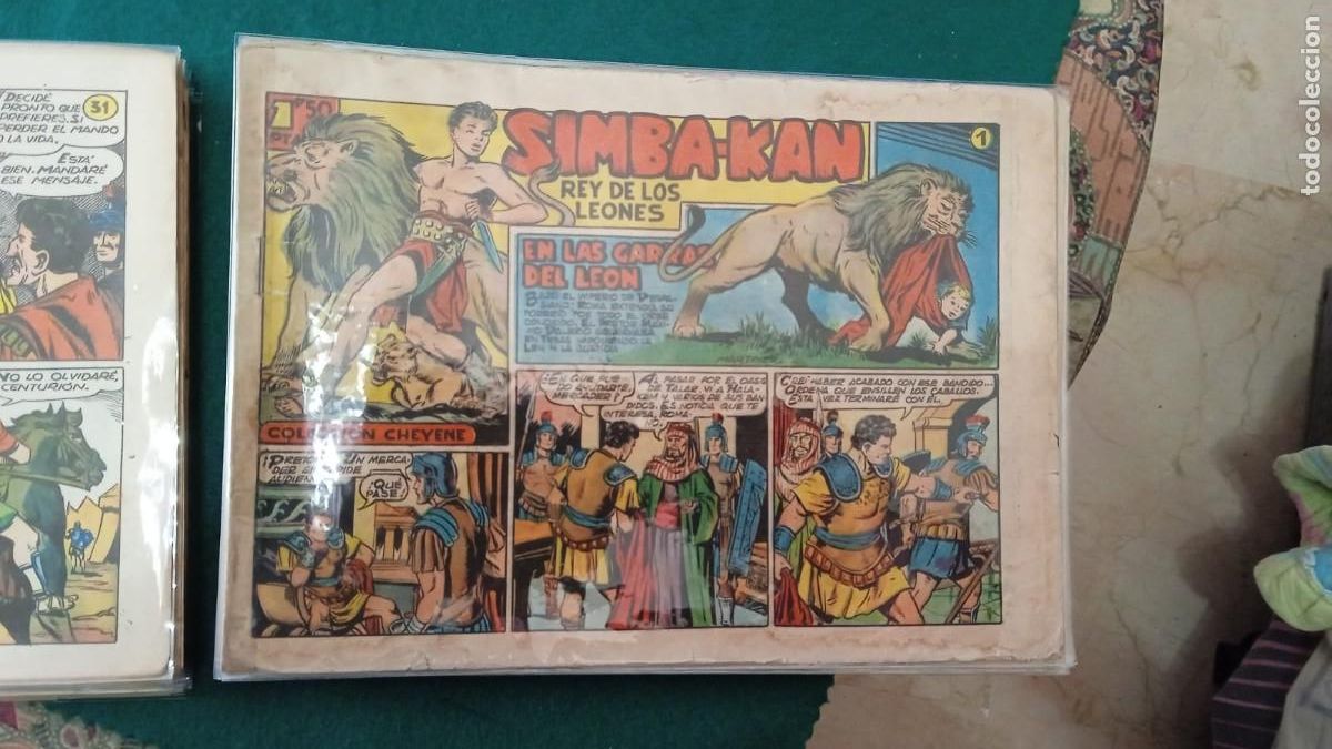 C&oacute;mics: Simba Kan completa 60 numeros en buen estado Bolsa JJ - Foto 1