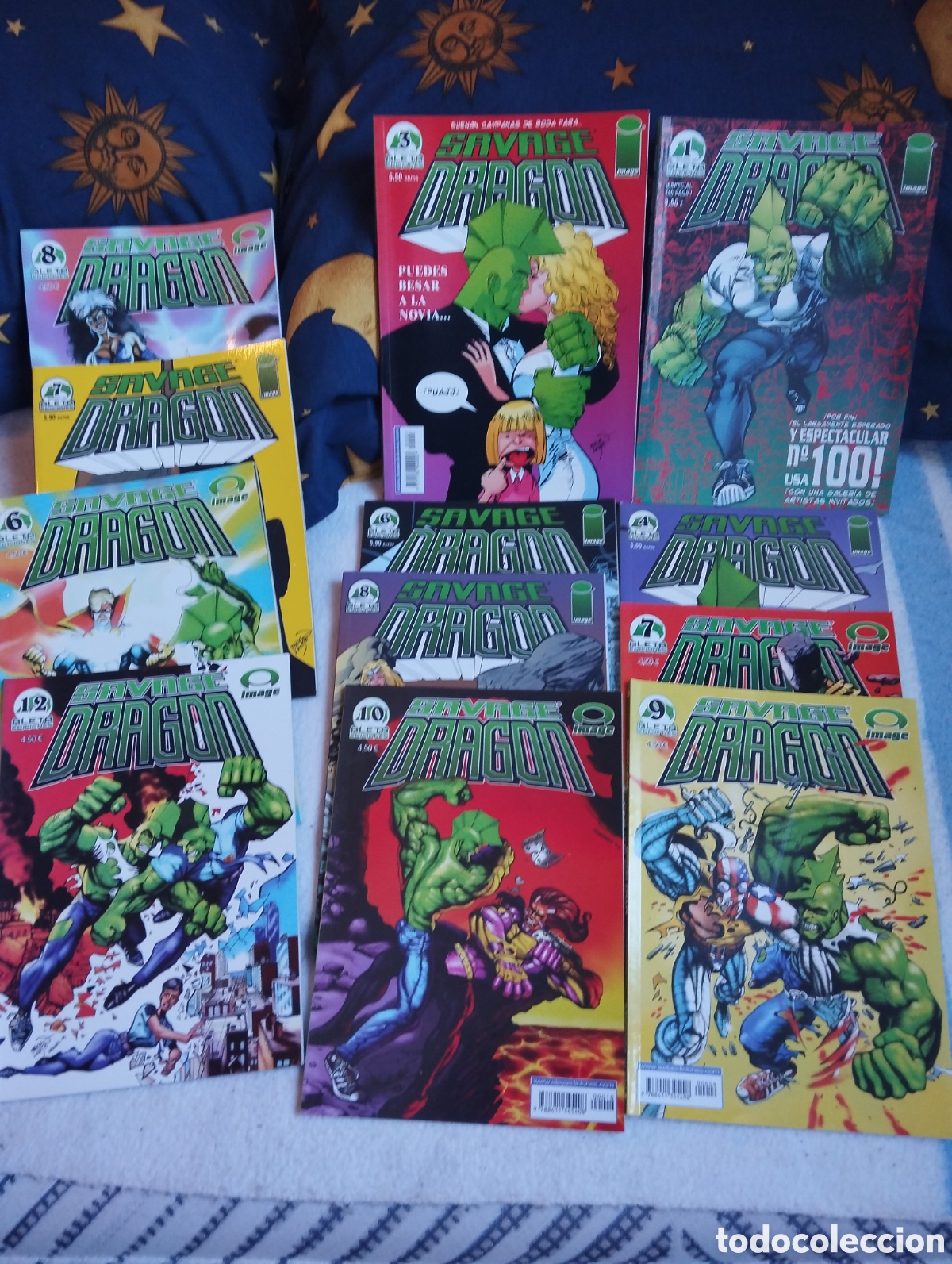 C&oacute;mics: LOTE 13 NUMEROS SAVAGE DRAGON - Foto 1