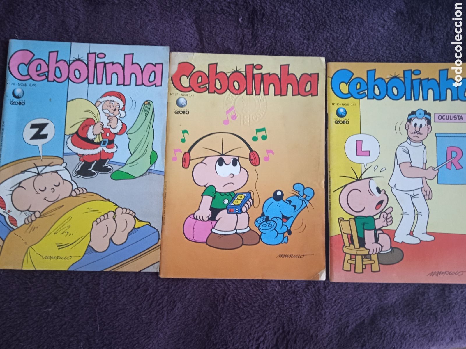 C&oacute;mics: CEBOLINHA -LOTE DE 4 EJEMPLARES . TEBEOS EN PORTUGUES - Foto 1