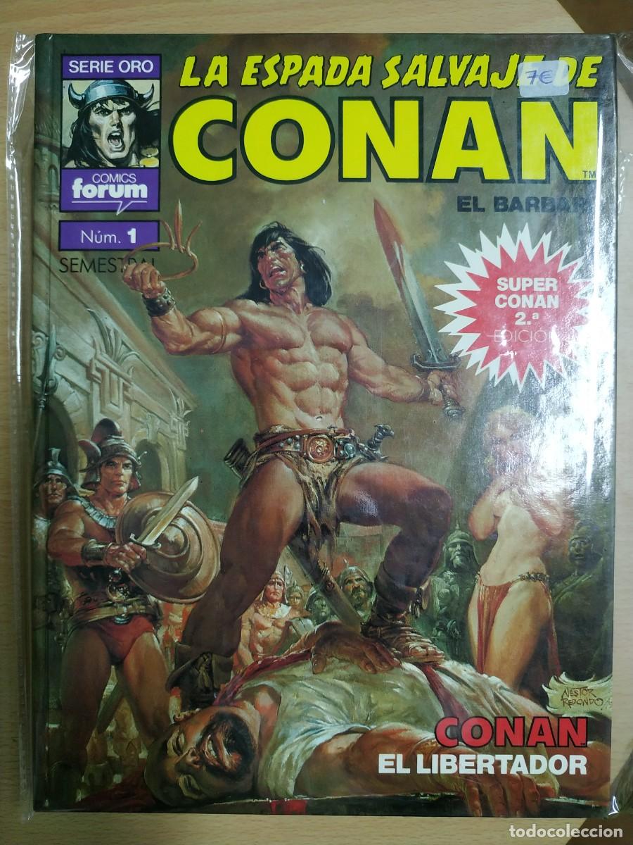 C&oacute;mics: COMIC SUPER CONAN NUMERO 1 LA ESPADA SALVAJE DE CONAN - Foto 1