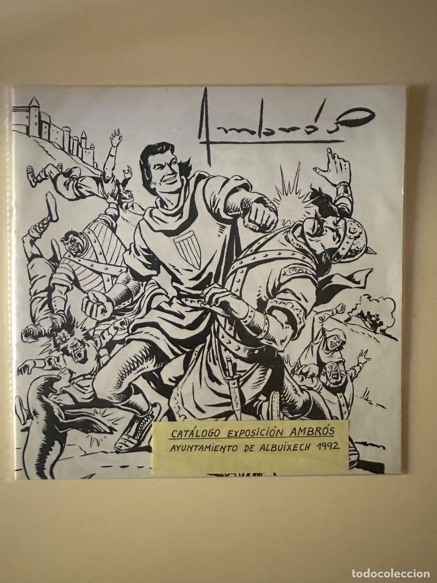 C&oacute;mics: Cat&aacute;logo Exposici&oacute;n Ambr&oacute;s -Ayuntamiento de Albuixech 1992-