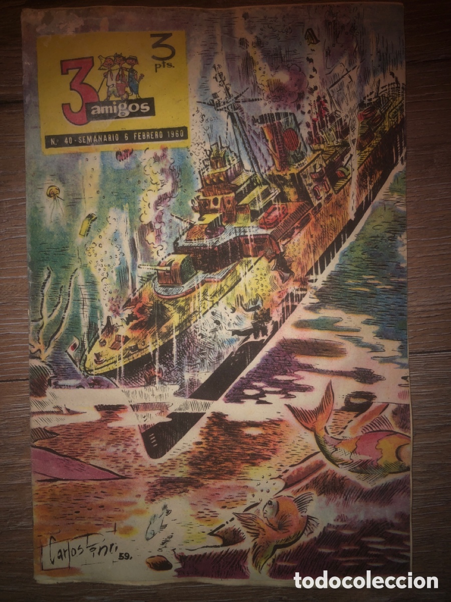 C&oacute;mics: 3 amigos n&uacute;mero 47 (1960) - Foto 1
