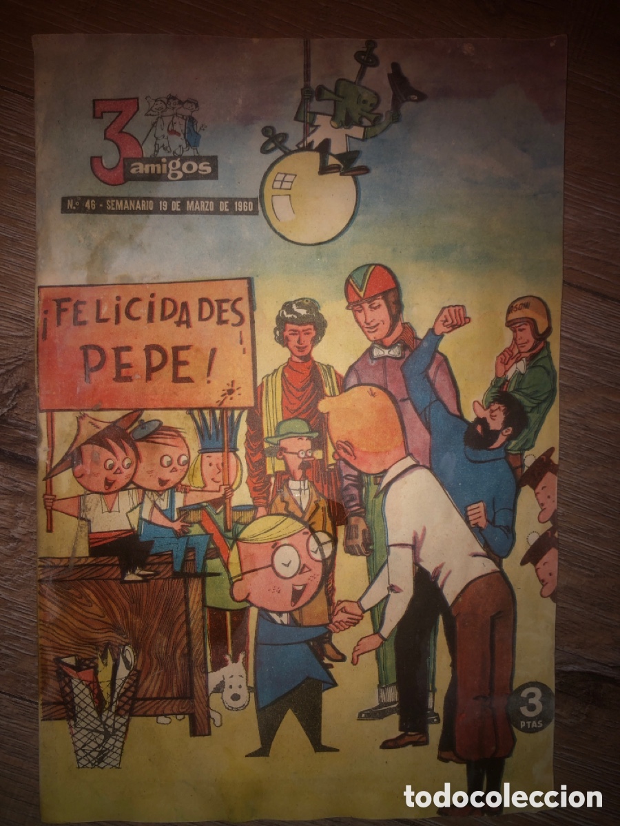 C&oacute;mics: 3 amigos n&uacute;mero 46 (1960) - Foto 1