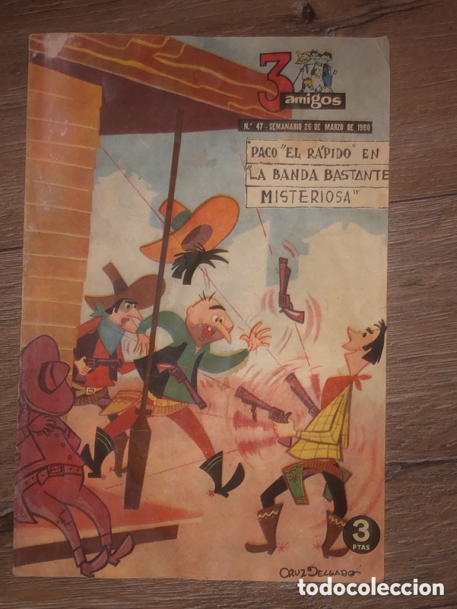 Comics : 3 amigos n&uacute;mero 47(1960)