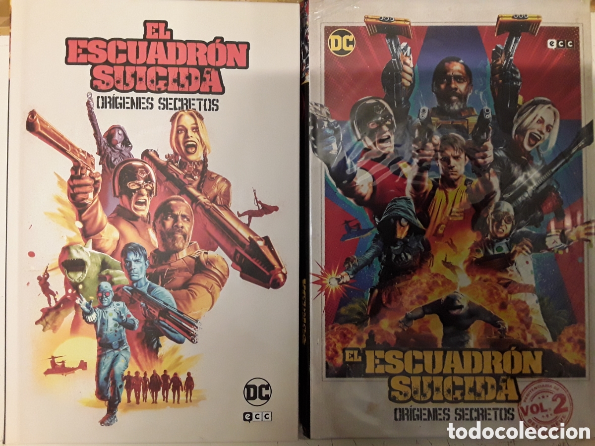 C&oacute;mics: El escuadr&oacute;n suicida. Or&iacute;genes secretos 1, 2 (colecci&oacute;n completa) - ECC c&oacute;mics