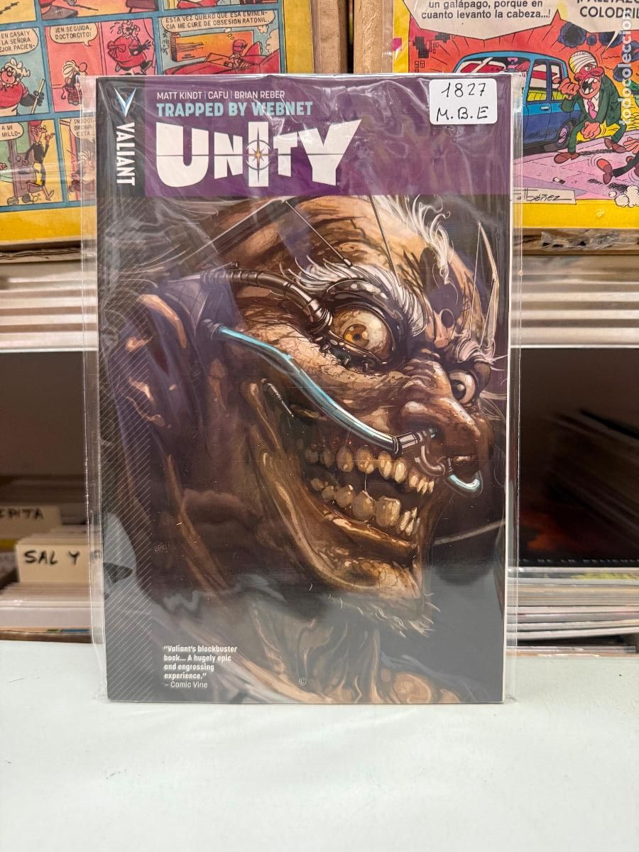C&oacute;mics: UNITY ) EDITORIAL VALIANT MUY BUEN ESTADO - Foto 1