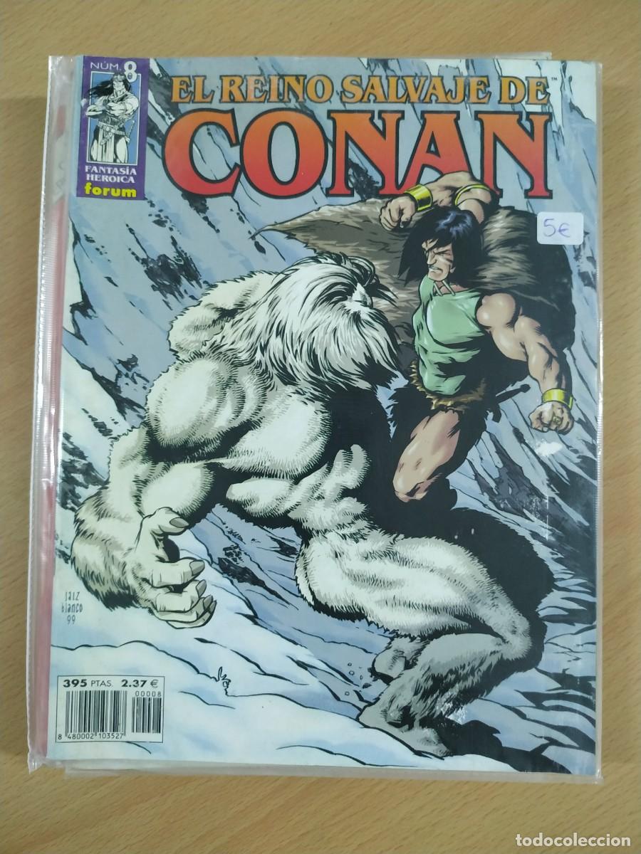 C&oacute;mics: COMIC EL REINO SALVAJE DE CONAN NUMERO 8 - Foto 1