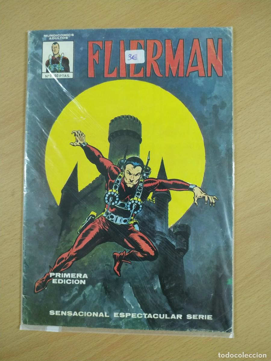 C&oacute;mics: COMIC FLIERMAN N&ordm; 1 - MUNDOCOMICS - VERTICE 1981 - Foto 1