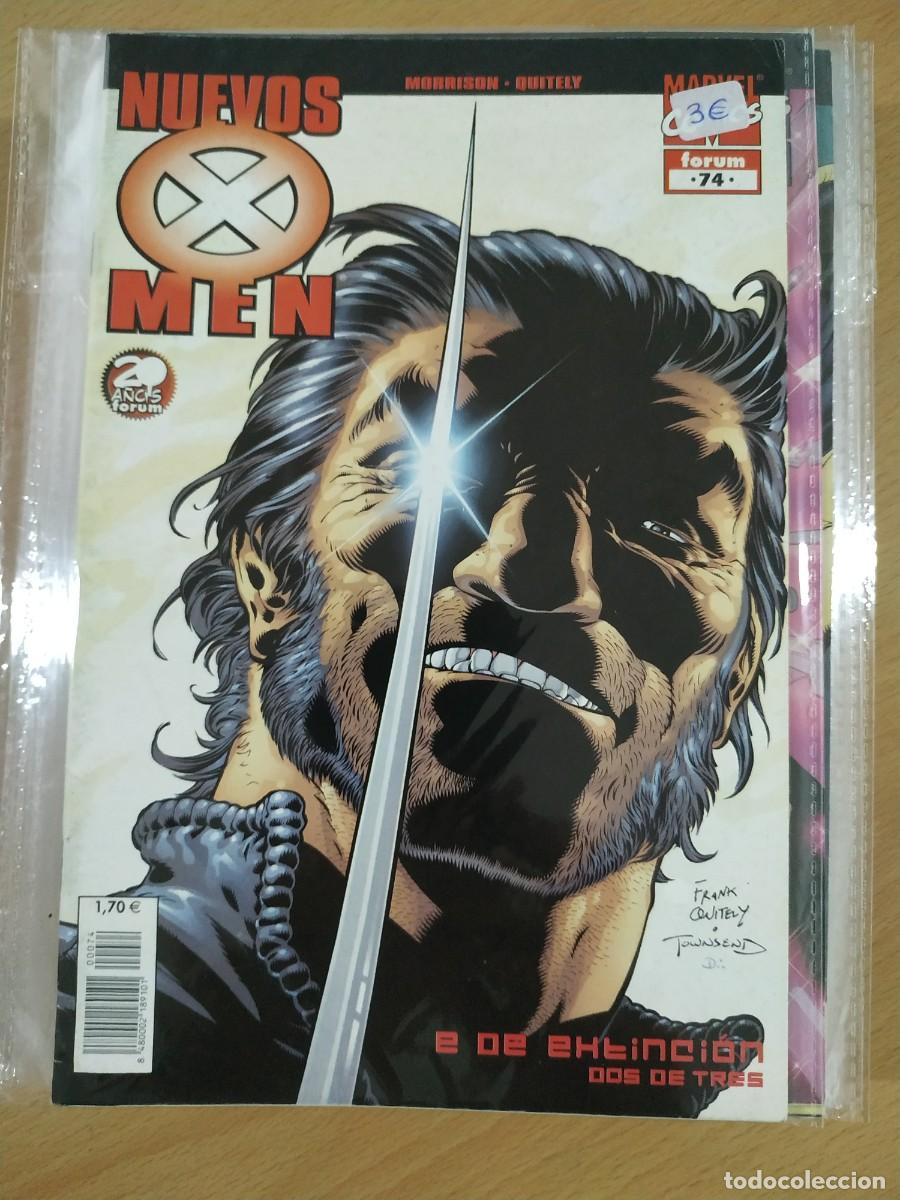 C&oacute;mics: COMIC NUEVOS X MEN NUMERO 74 FORUM - Foto 1