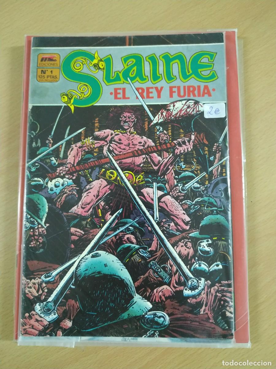 C&oacute;mics: COMIC SLAINE EL REY FURIA N&ordm; 1 - M. C. EDICIONES - Foto 1