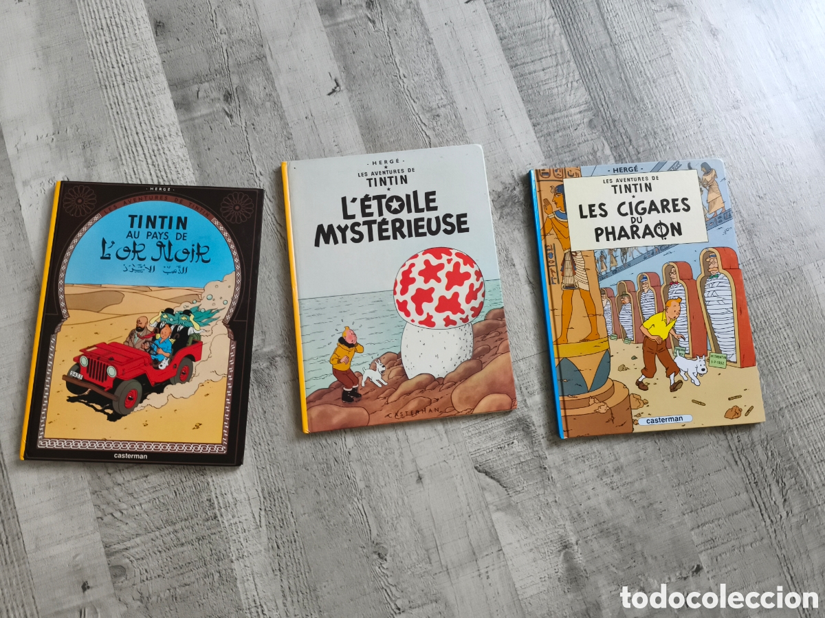 C&oacute;mics: 9 COMIC TINTIN EN FRANCES - Foto 3