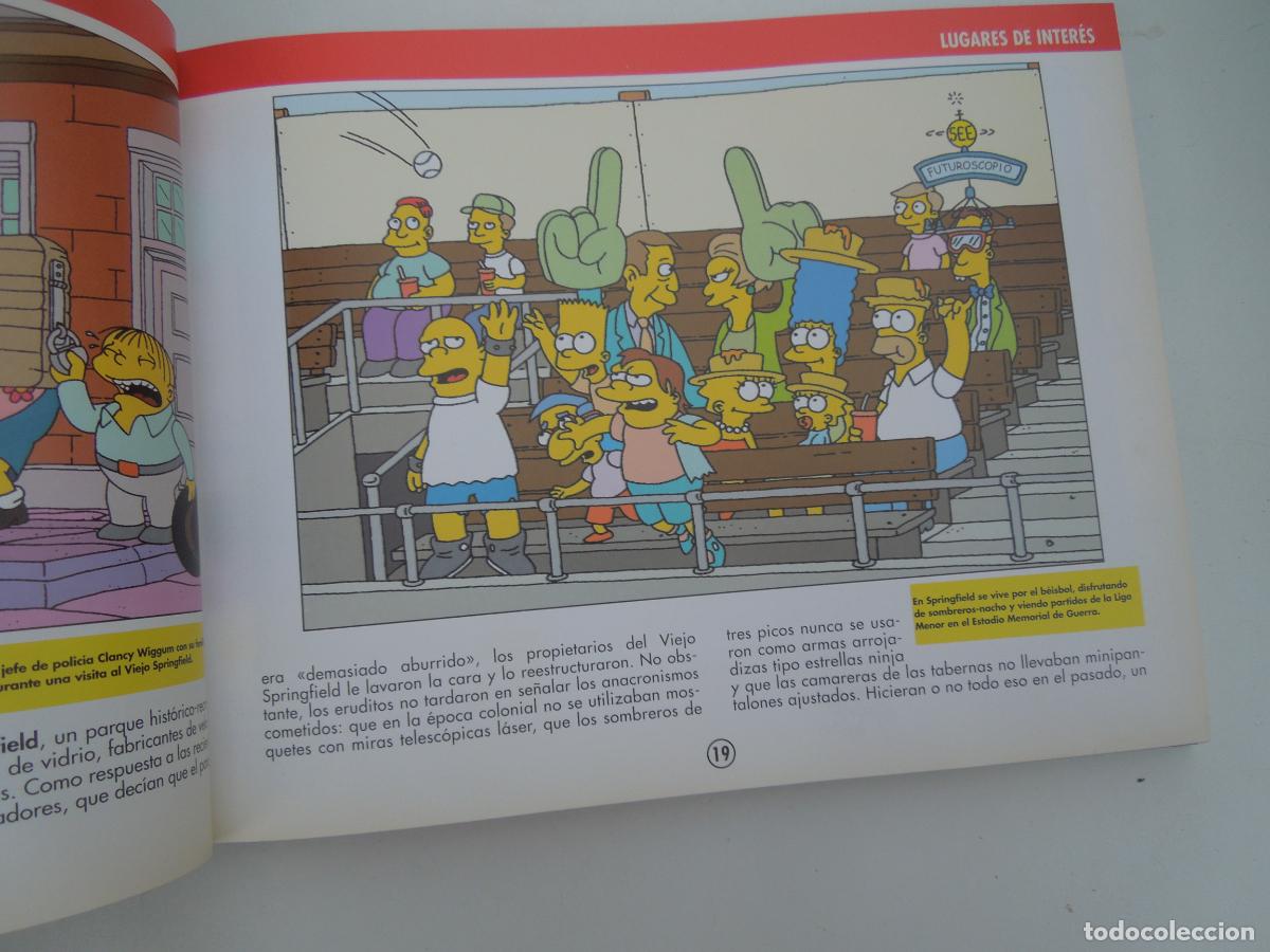 C&oacute;mics: LOS SIMPSON - GUIA DE SPRINGFIELD -MATT GROENINGS- 2&ordf; EDIC 2000 - Foto 5