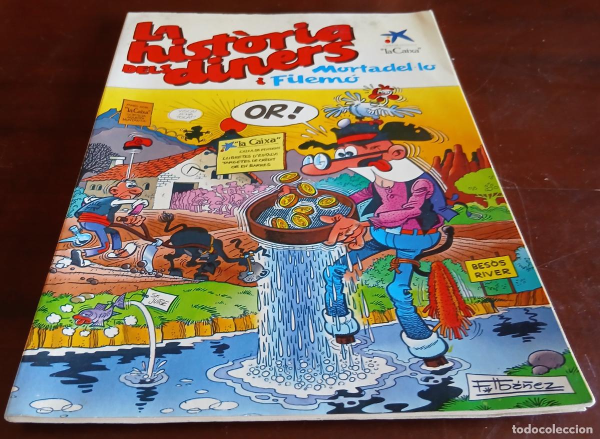 C&oacute;mics: MORTADELO Y FILEMON - LA HISTORIA DEL DINERS - LA CAIXA - Foto 1