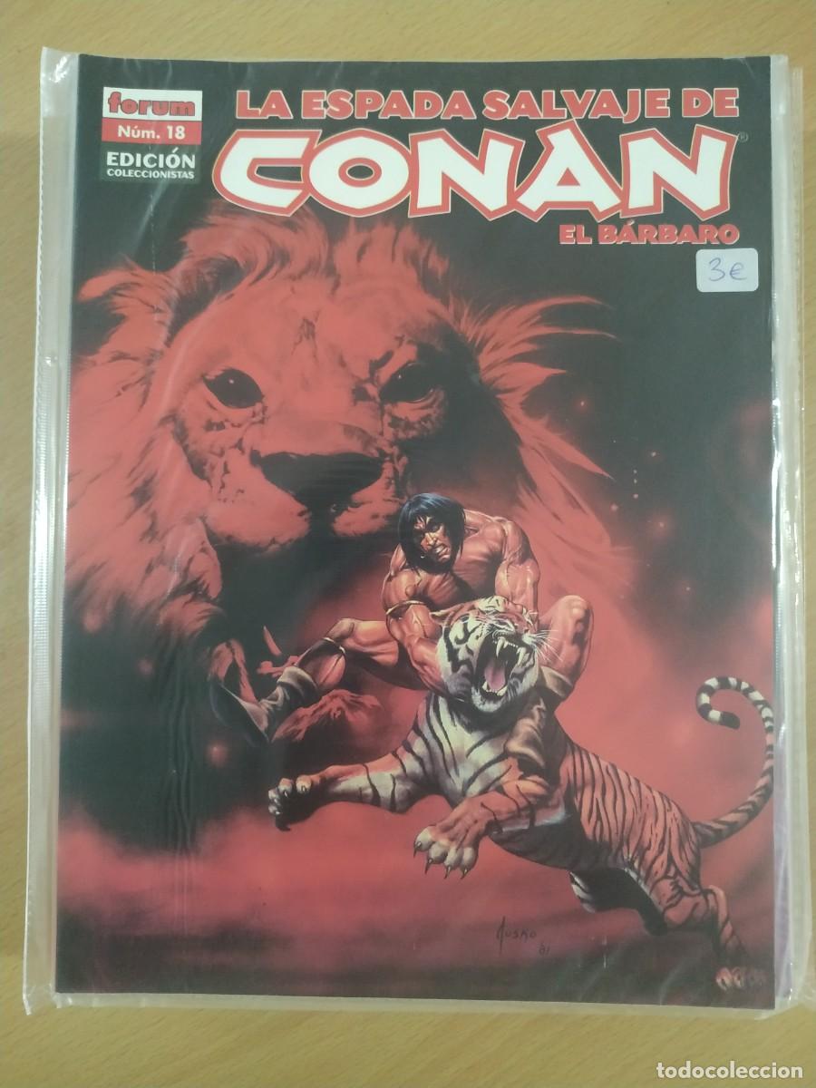 C&oacute;mics: COMIC LA ESPADA SALVAJE DE CONAN NUMERO 18 EDICION COLECCIONISTA - Foto 1