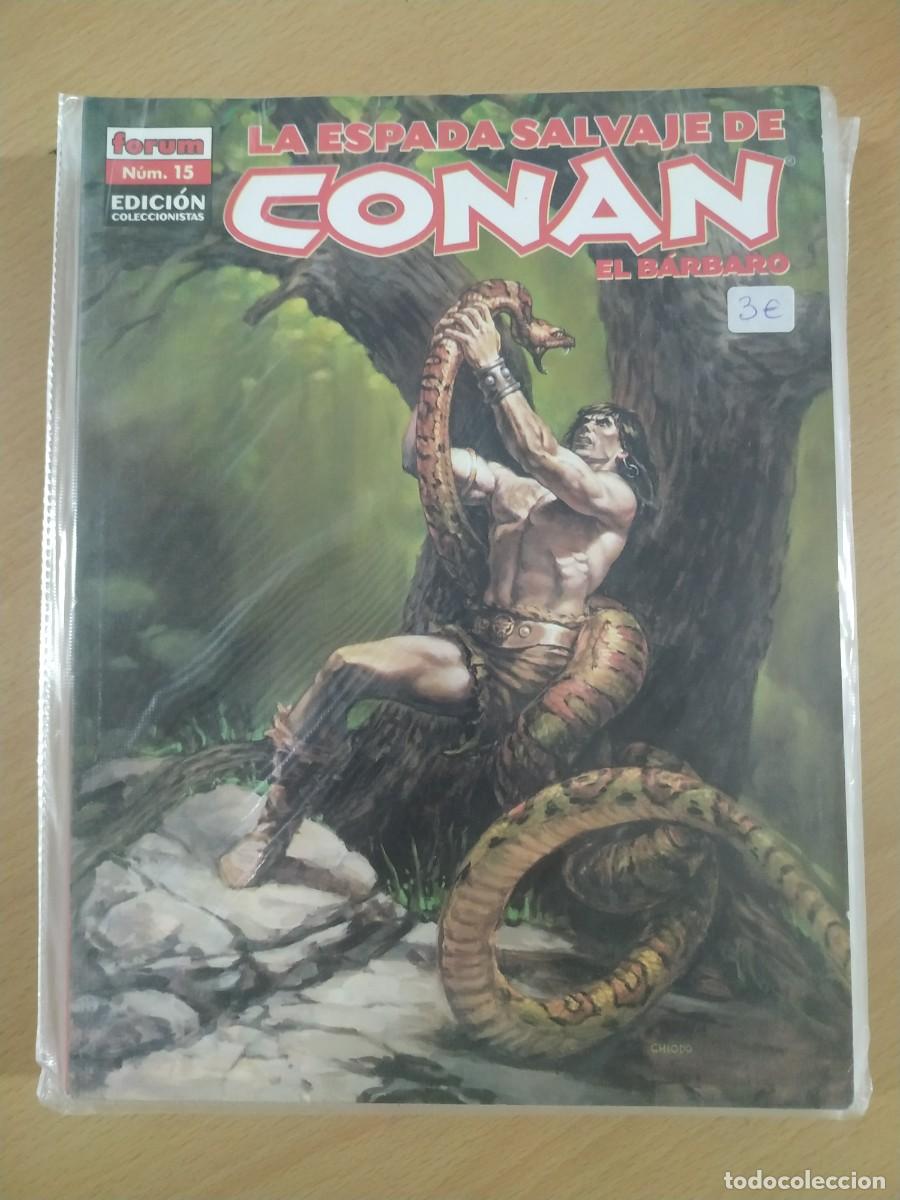 C&oacute;mics: COMIC LA ESPADA SALVAJE DE CONAN NUMERO 15 EDICION COLECCIONISTA - Foto 1