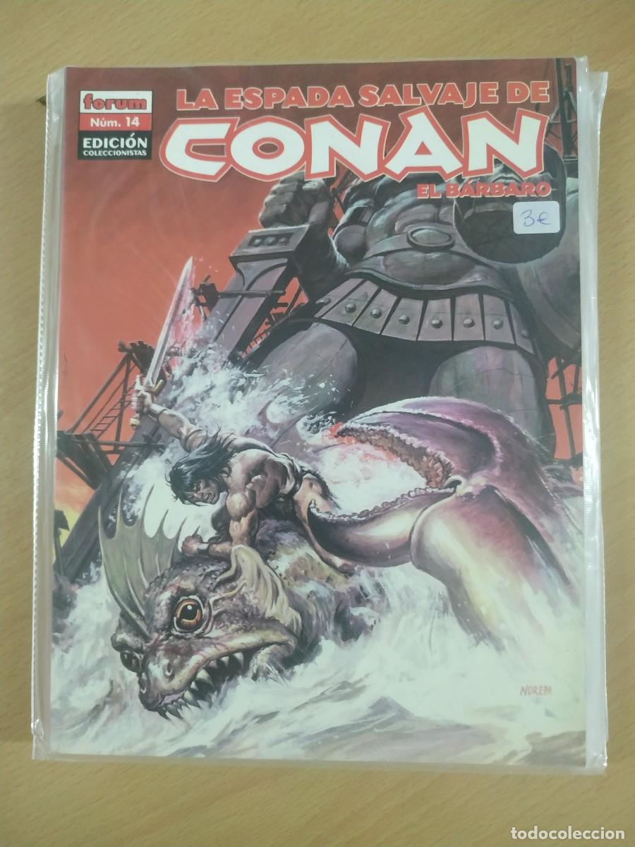 C&oacute;mics: COMIC LA ESPADA SALVAJE DE CONAN NUMERO 14 EDICION COLECCIONISTA - Foto 1