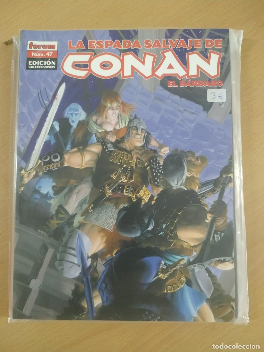 C&oacute;mics: COMIC LA ESPADA SALVAJE DE CONAN NUMERO 47 EDICION COLECCIONISTA - Foto 1