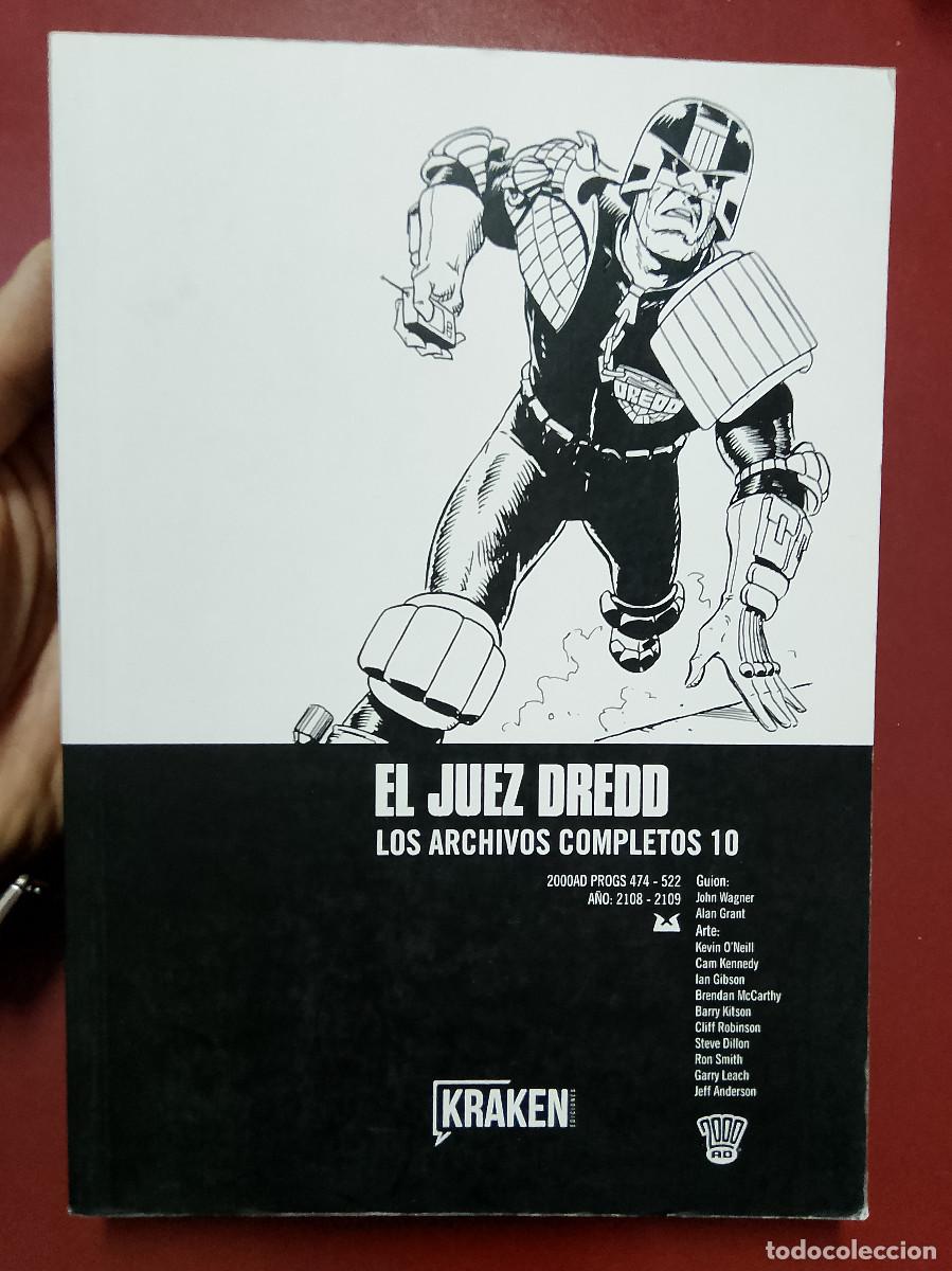 C&oacute;mics: VV.AA.: El juez Dredd. Los archivos completos 10 (Ediciones Kraken. 2020) - Foto 1