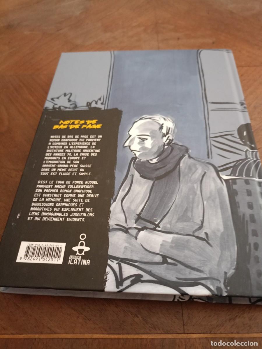 C&oacute;mics: Notes de bas de page. Novela gr&aacute;fica. Vollenweiden, Nacha - Foto 4
