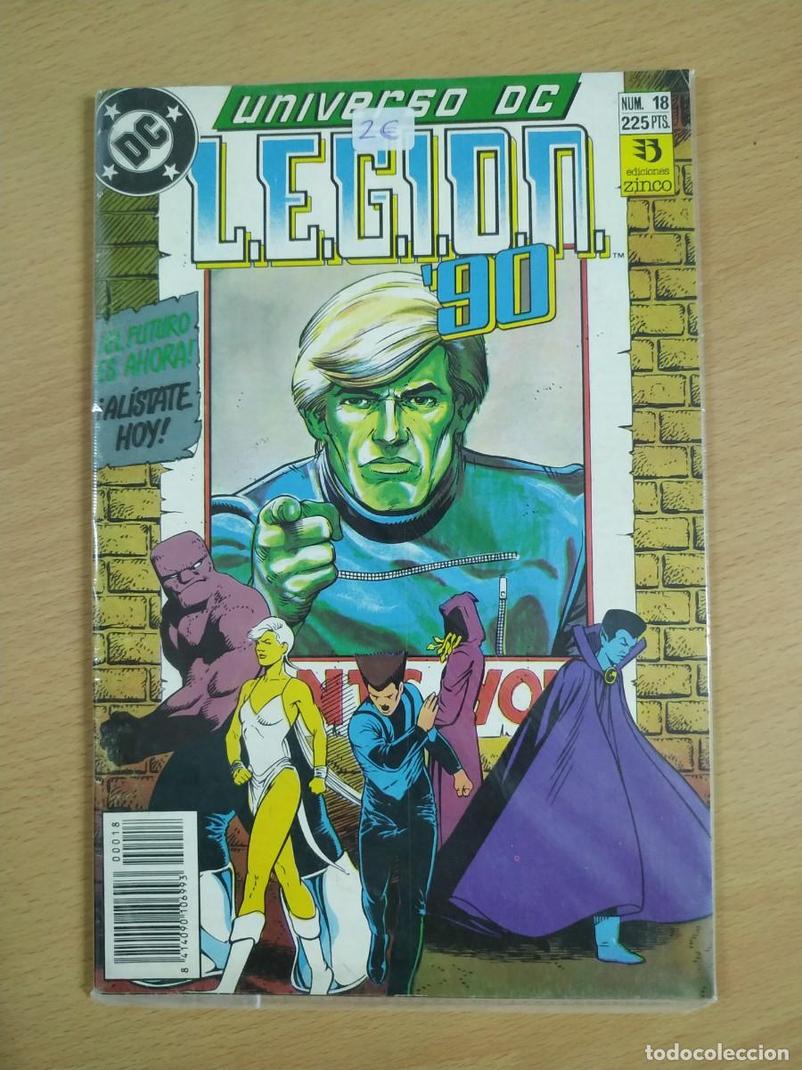 C&oacute;mics: COMIC UNIVERSO DC. N&ordm; 18. LEGION 90. DC / ZINCO - Foto 1