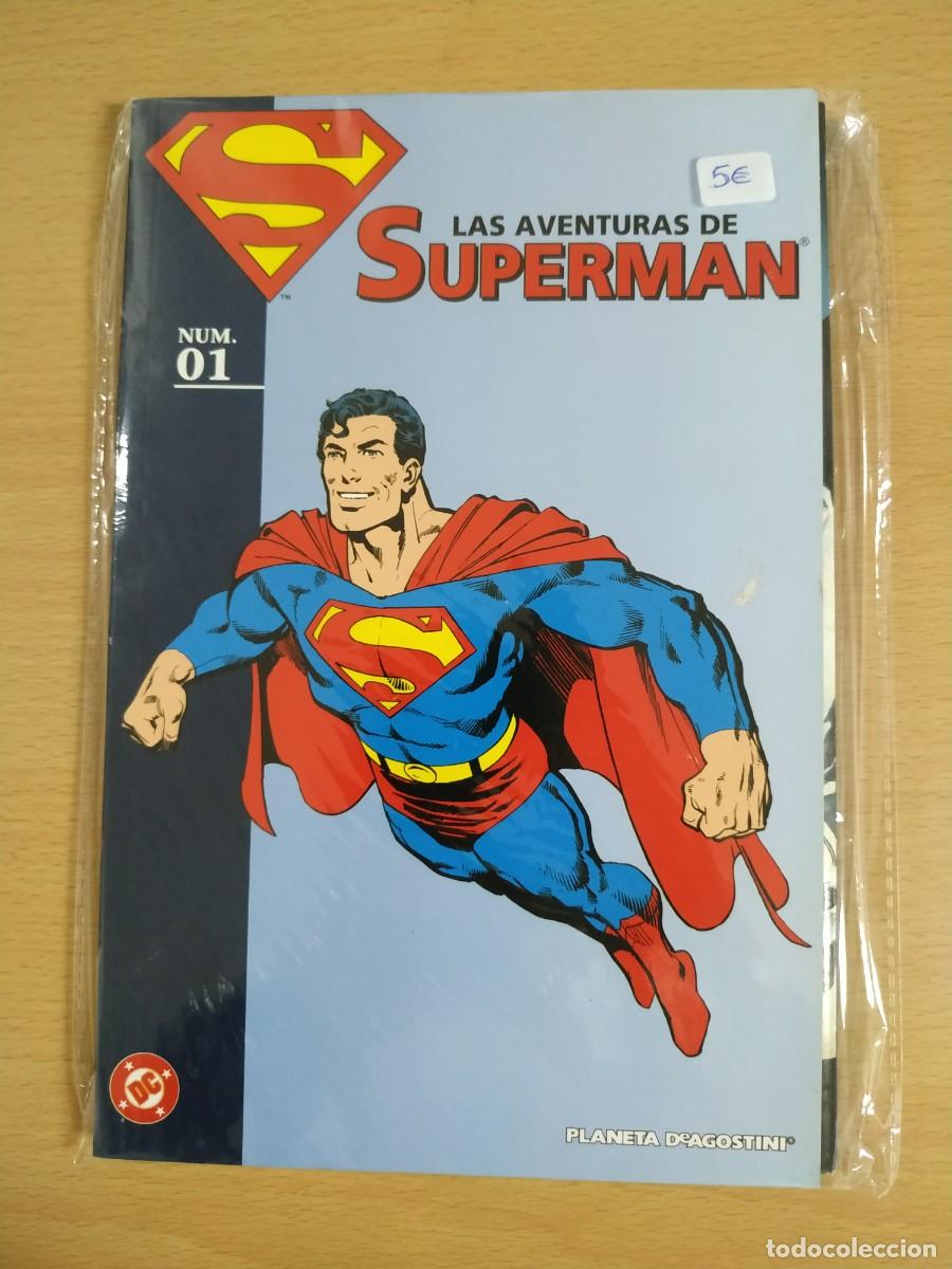 C&oacute;mics: COMIC LAS AVENTURAS DE SUPERMAN NUMEROS 1 01 Y 2 02. PLANETA - Foto 1