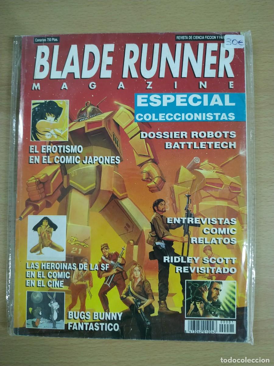 C&oacute;mics: COMIC BLADE RUNNER MAGAZINE RETAPADO 1 A 3 - Foto 1