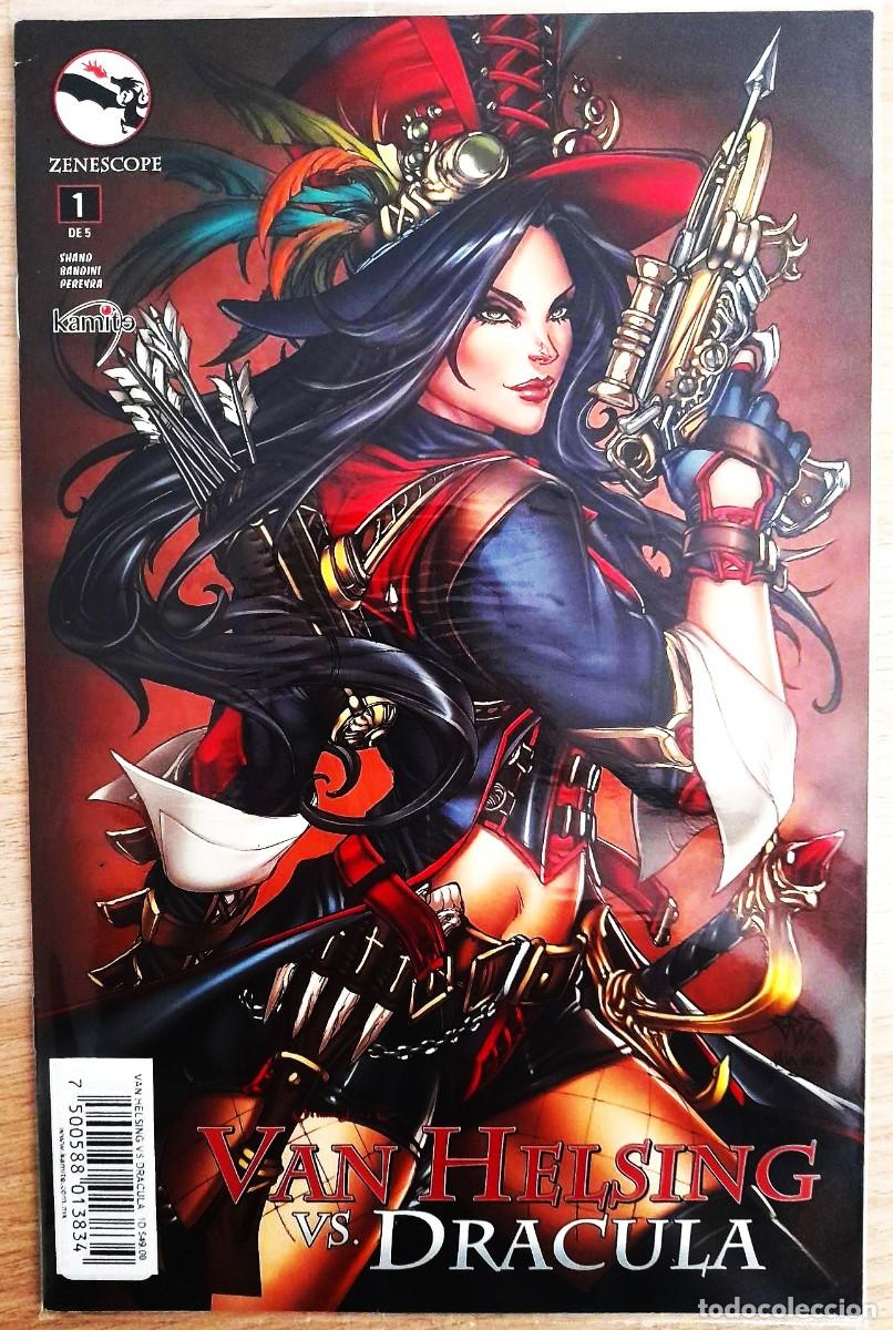 C&oacute;mics: Van Helsing Vs Dracula - Numero 1 - Zenescope - en castellano - Foto 1