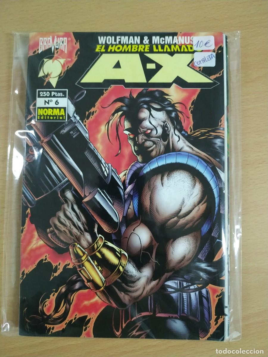 C&oacute;mics: COMIC EL HOMBRE LLAMADO A-X 6 COMPLETA BUEN ESTADO NORMA - Foto 1