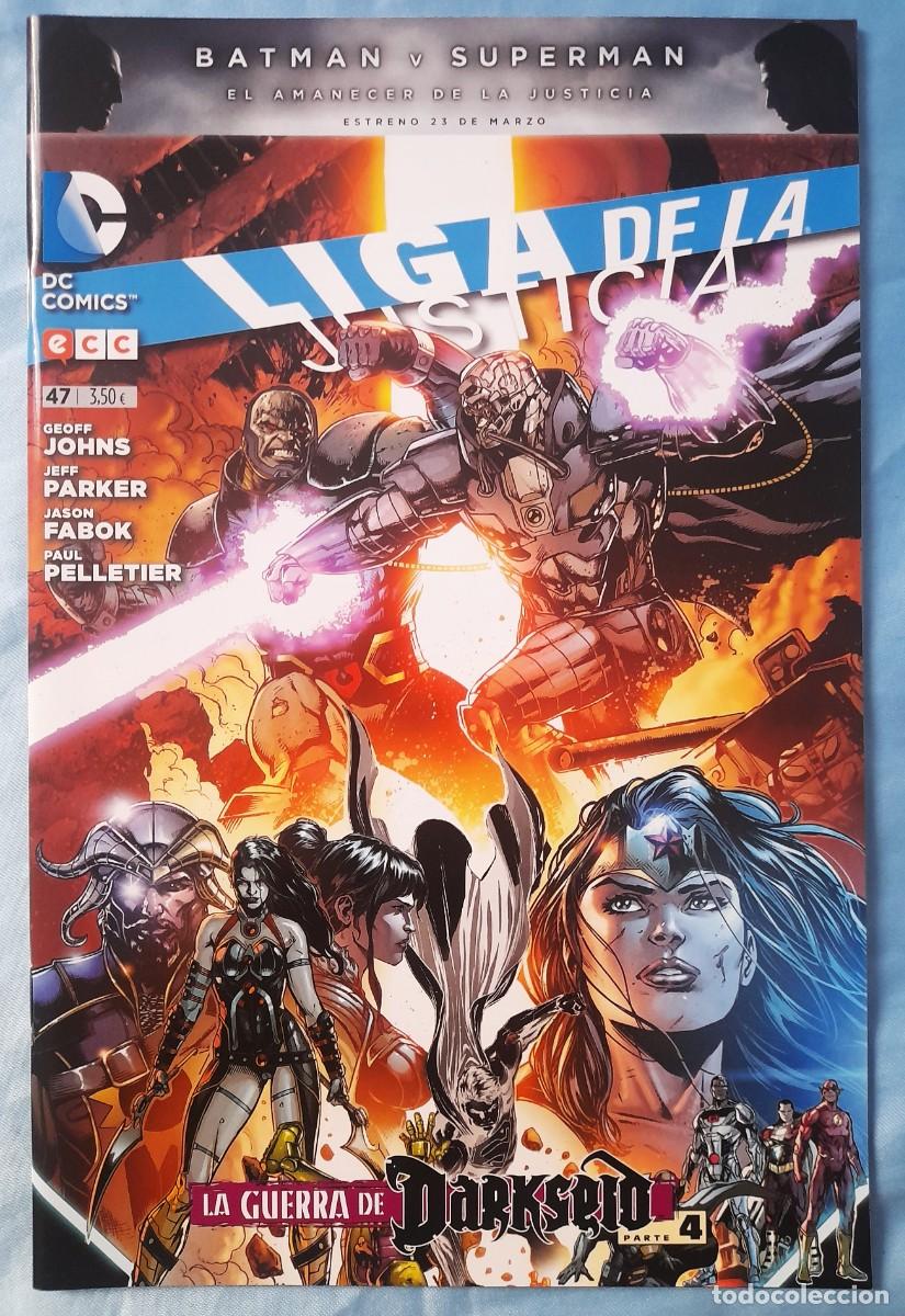 C&oacute;mics: Liga De La Justicia - La Guerra de Darkseid - Coleccion Completa de 10 Comics - DC- ECC - Foto 4