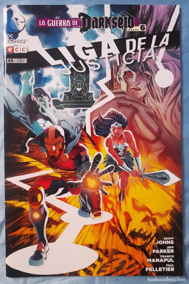 C&oacute;mics: Liga De La Justicia - La Guerra de Darkseid - Coleccion Completa de 10 Comics - DC- ECC - Foto 6